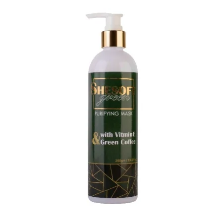 SHESOFT Green Purifying Mask 250 ml